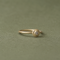 Riverstone Stacking Ring, 14k