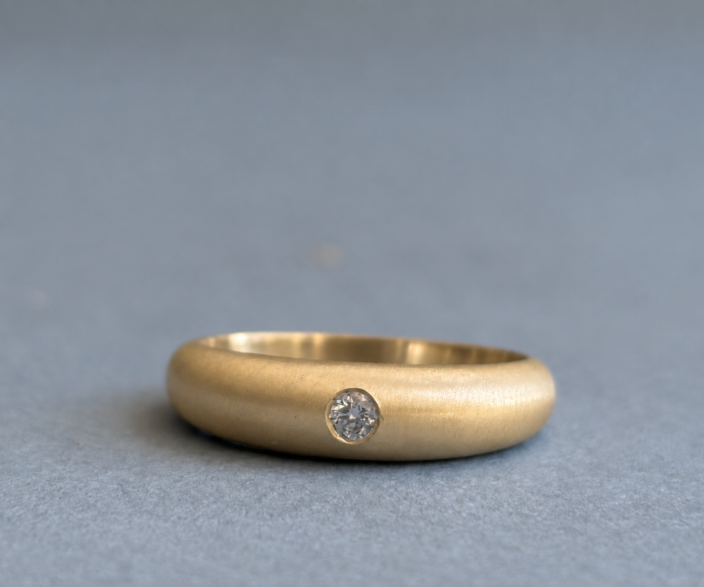 Dome Ring, 14k
