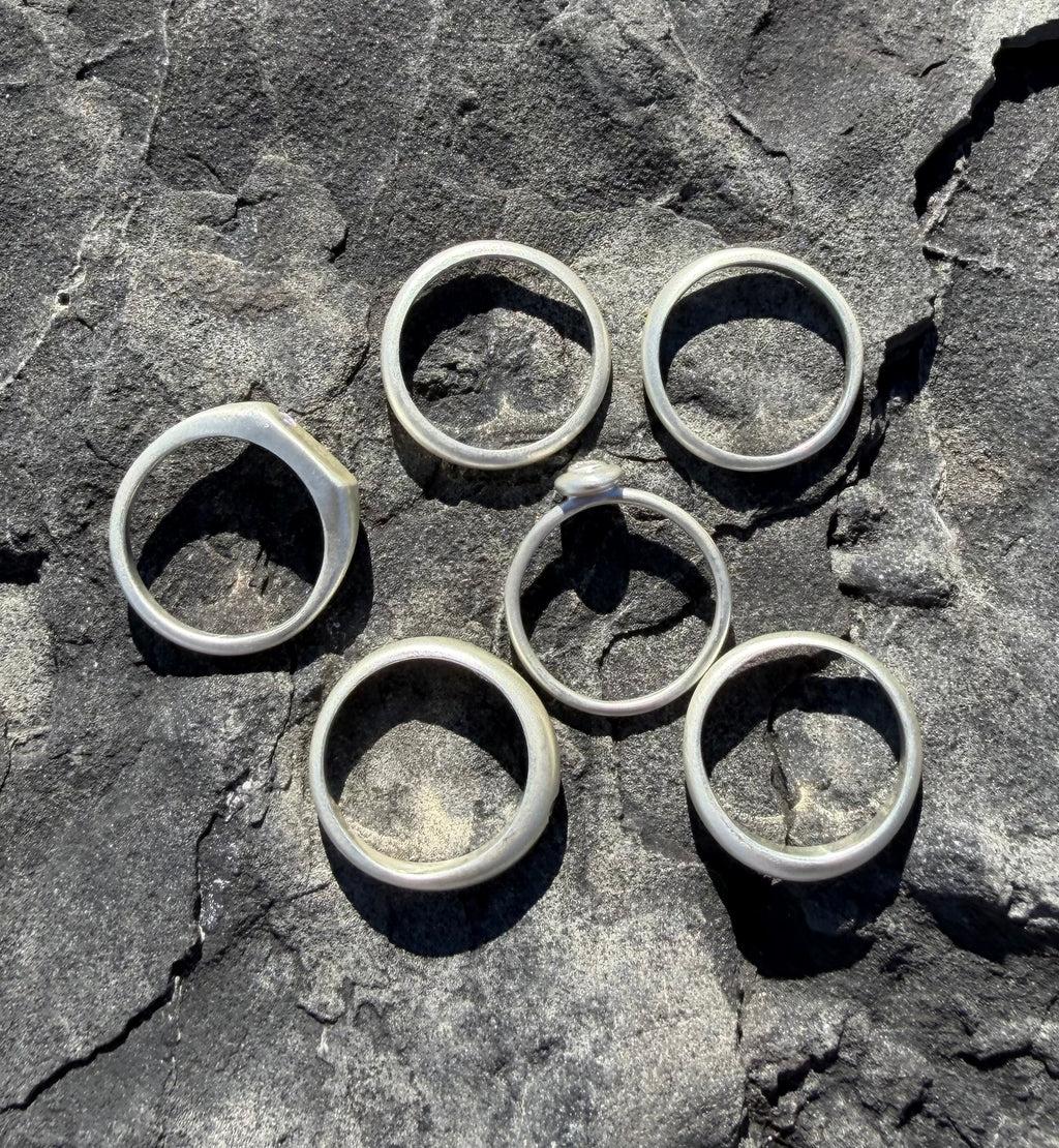 Dome Ring, Sterling Silver