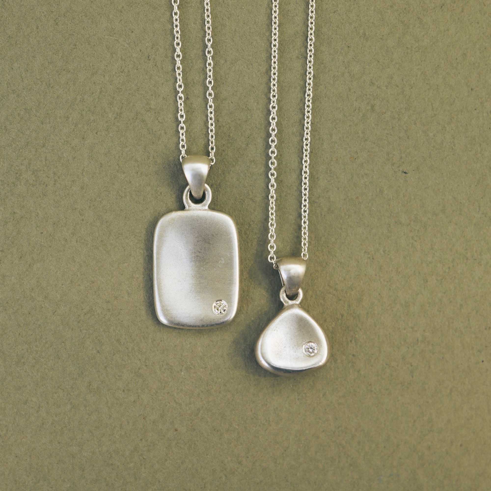 Triangle Memory Pendant