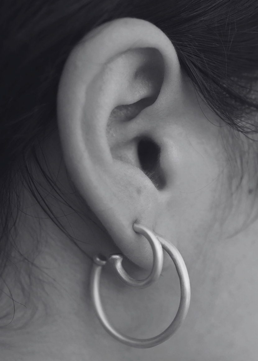 The Mini Hoop, 14k