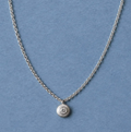 Riverstone Necklace, Sterling Silver