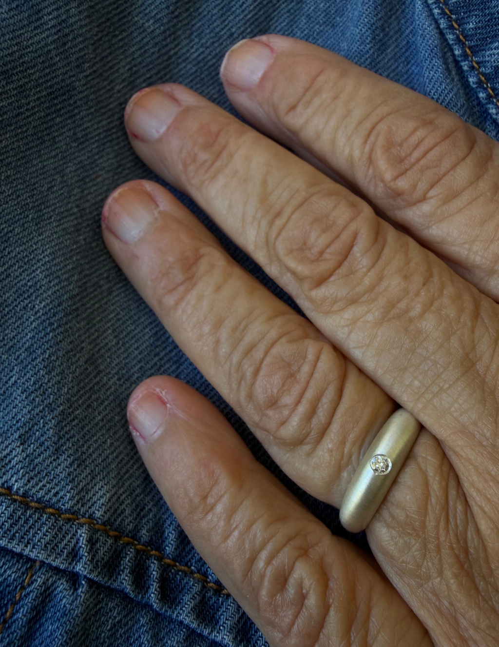 Dome Ring, 14k