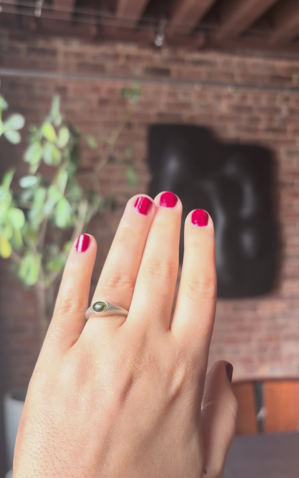 Hilltop Ring, Sterling Silver