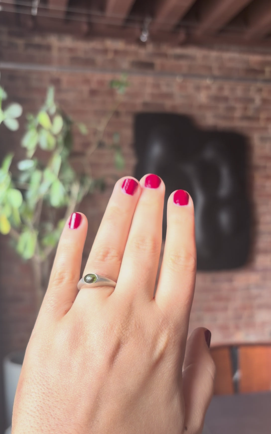 Hilltop Ring, Sterling Silver
